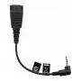 Poly 85Q30AA kabelis 2,5 mm į QD 0,45 m
