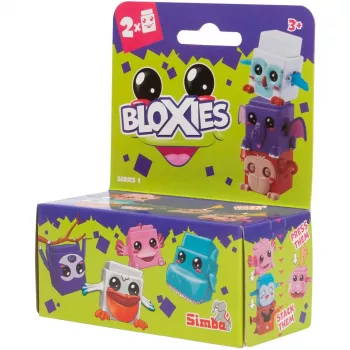 Bloxies žaidimo figūrėlės 1 serija (2 vnt. pakuotė) (asortimentas, 2 figūrėlės)