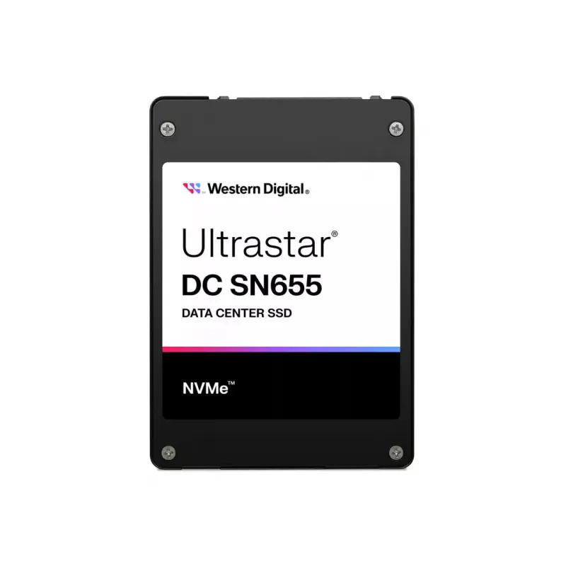 Vidinis U.3 SSD Western Digital Ultrastar DC SN655 15.36 TB (PCIe 4.0, NVMe 1.4b, 6800/3700 MB/s)