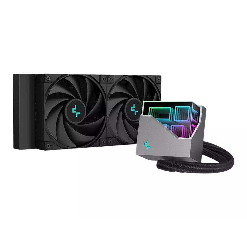 Skysčio aušintuvas „viskas viename“ DeepCool LT520 12 cm Juodas 3.27 mmH2O