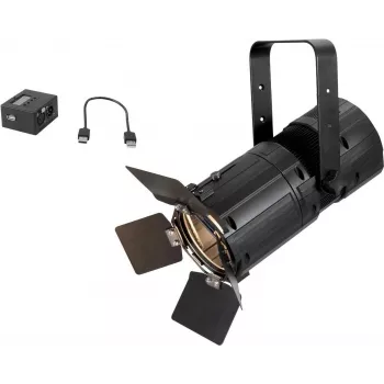 Fresnel Spot EUROLITE PFR-50 WW, šilta balta šviesa, DMX valdymas