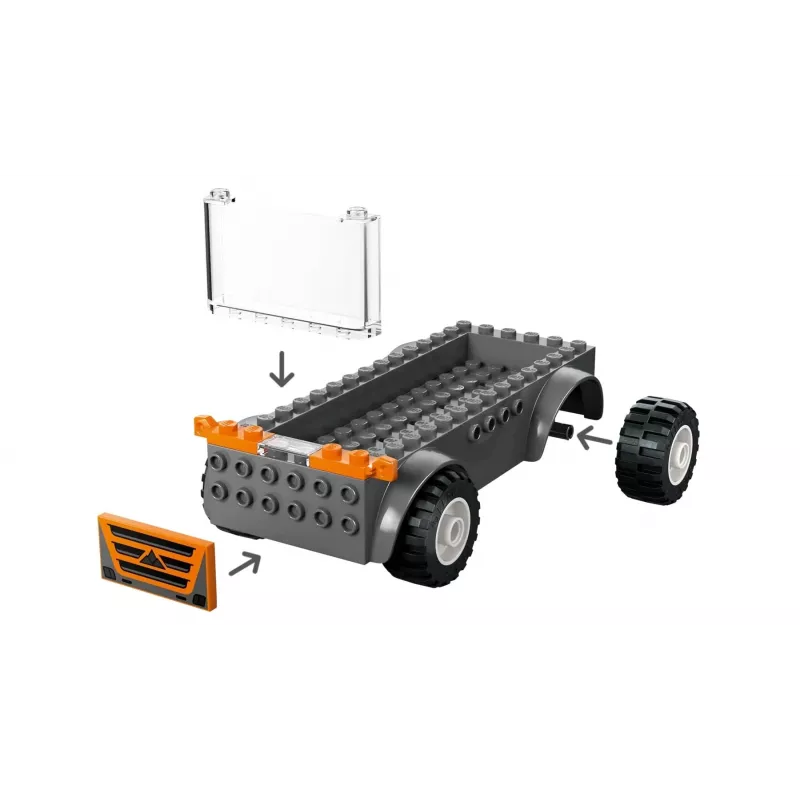 LEGO CITY 60491 Motociklų vežėjas