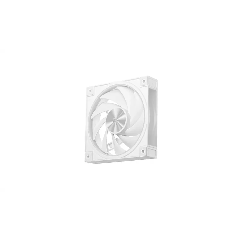 Korpusas DeepCool CG580 4F V2 Midi Tower Baltas — ATX, grūdintas stiklas, 3x120mm šoniniai ventiliatoriai, 360mm radiatoriaus vieta
