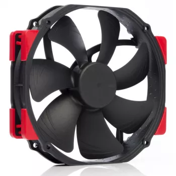 Kompiuterio ventiliatorius Noctua NF-A15 HS-PWM chromax.black.swap 150 mm, PWM, 300–1500 RPM, 140,2 m³/h, 24,6 dB