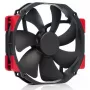 Kompiuterio ventiliatorius Noctua NF-A15 HS-PWM chromax.black.swap 150 mm, PWM, 300–1500 RPM, 140,2 m³/h, 24,6 dB