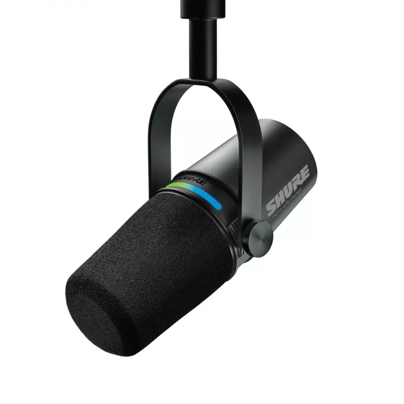 Shure MV7I – išmanus mikrofonas ir sąsaja