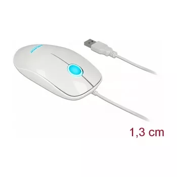 Pelė DeLOCK 12537 USB-A optinė 1200 DPI
