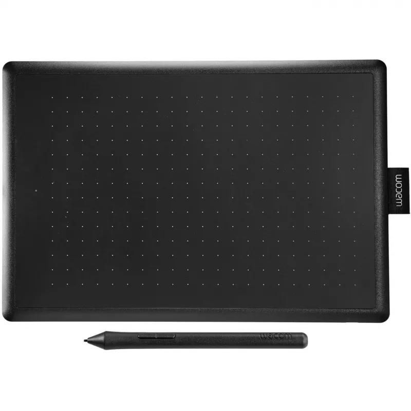 Wacom One by Medium grafinė planšetė Juoda, Raudona 2540 lpi 216 x 135 mm USB
