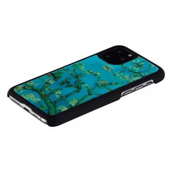 Apsauginis dėklas iKins iPhone 11 Pro — migdolų žiedas juodas