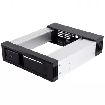 SilverStone FS301 - 13,3 cm (5.25 Zoll) - Speicherlaufwerkbehälter - 3.5 Zoll - SATA - Serial Attached SCSI (SAS) - SAS - SATA - 3.5