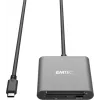 Kortelių skaitytuvas Emtec ECCAREADT610C USB 3.1 pilka