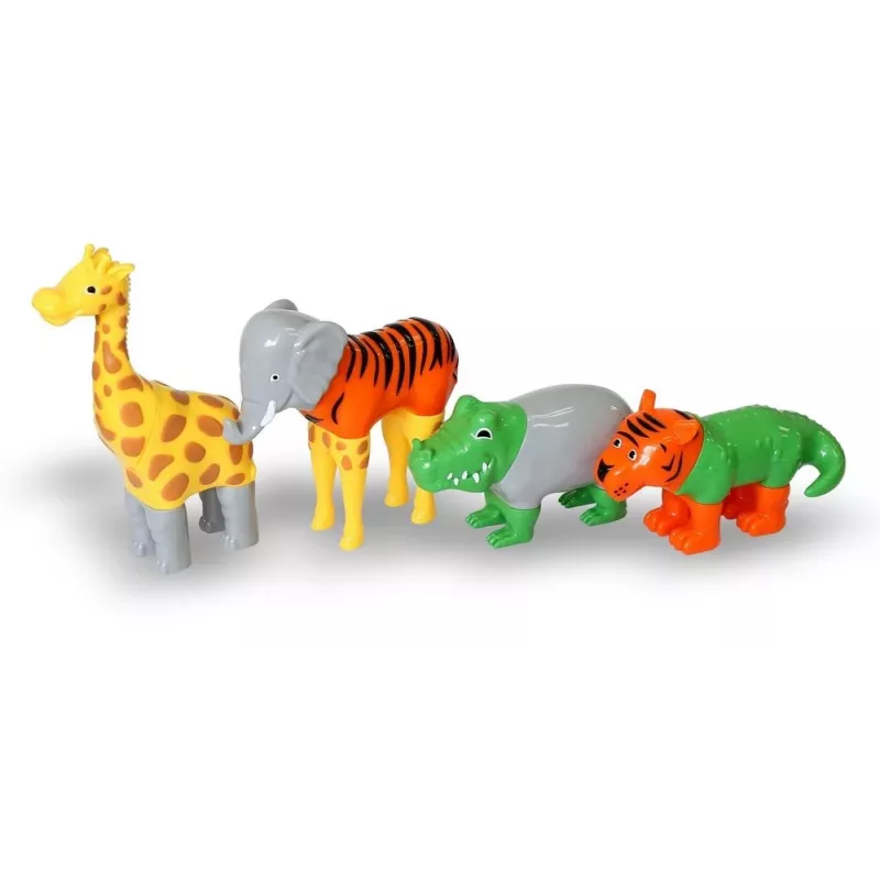 Popular Playthings Magnetiniai gyvūnėliai Mix or Match, įvairiaspalviai