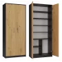 Topeshop OLIV 2D ANT/ART KPL biuro spinta knygoms
