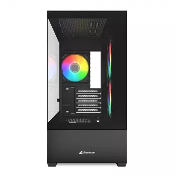 PC korpusas Sharkoon MK6 RGB Midi Tower White