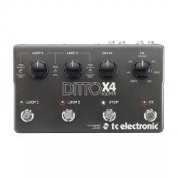 Looperis TC Electronic Ditto X4 2 takelių looperis, 60 minučių kilpos trukmė