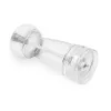 Druskos ir pipirų malūnėlių rinkinys Salter BW12949EU7, permatomi korpusai, rankinis malimas