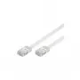Wentronic Goobay CAT 5e Flat-Patch kabelis, U/UTP, baltas, 20 m – CCA vario mišinys (93365)