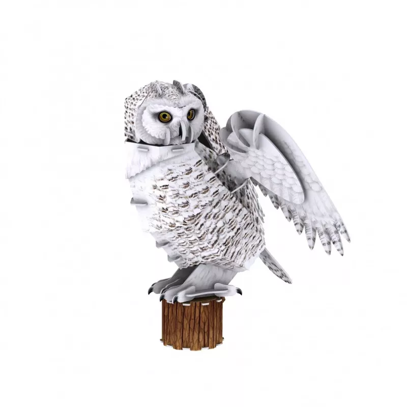 CubicFun 3D dėlionė NG Snow Owl 32 detalės Gyvūnai Nuo 8 metų