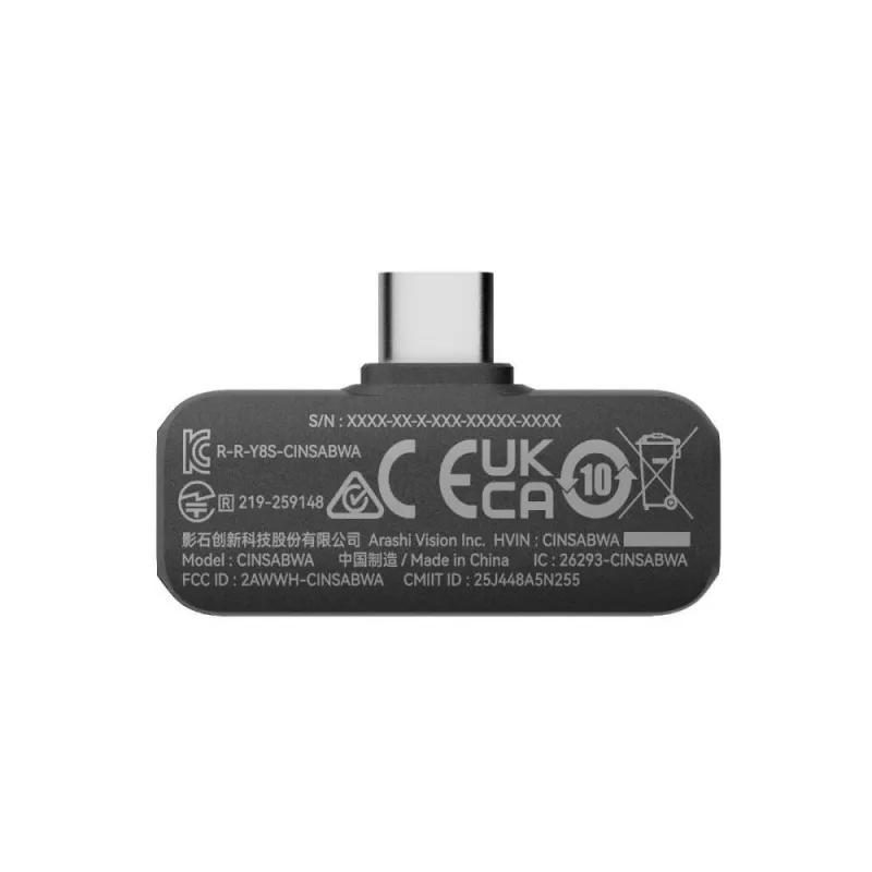 Belaidis mikrofonas Insta360 Mic Air (1 TX + 1 RX) CINSABWA
