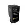 Lexmark 74C2SYE tonero kasetė 1 vnt. Originali geltona