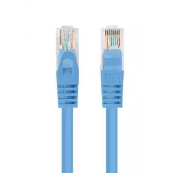 Patchcord LANBERG PCU5-20CC-030 RJ45 Cat.5e 3 m Mėlyna U/UTP