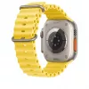 Apple MQED3ZM/A Prailginimo juosta 49 mm vandenyno juostai, geltonas fluoroelastomeras