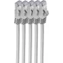 Tinklo kabelis ShiverPeaks BS75515-SET5 5m Cat7 S/FTP Pilka
