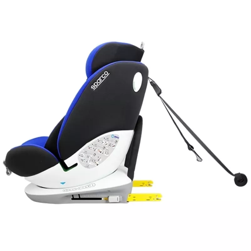 Automobilinė vaiko kėdutė Sparco SK3000 pilka SK3000I_GR vaikams nuo 40 iki 150 cm