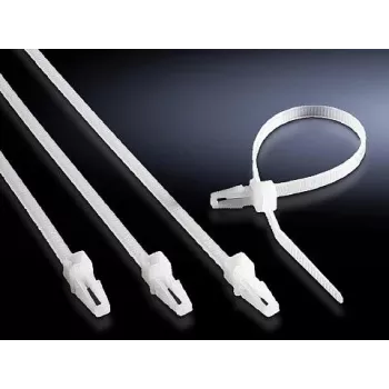 Kabelių raiščiai Rittal SZ 2597.000, balti, 150 mm, pakuotė po 100 vnt.