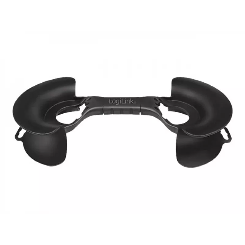 Kabelių organizatorius LogiLink KAB0068 Universal Black, polipropilenas, 1 vnt.