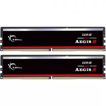 DIMM 64 GB DDR5-6000 (2x 32 GB) Dual-Kit, Arbeitsspeicher schwarz, F5-6000J3636F32GX2-IS, Aegis 5, INTEL XMP, AMD EXPO