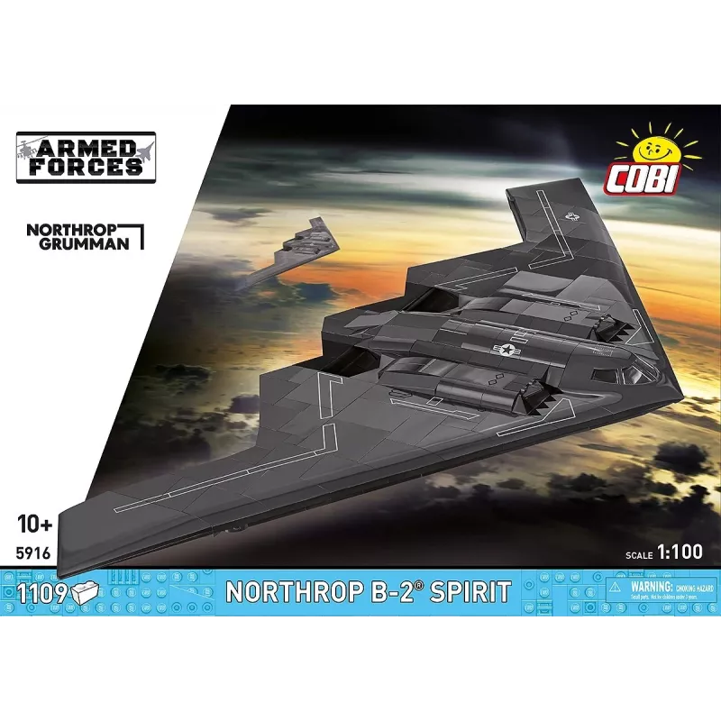 Konstruktorius Cobi Northrop Grumman B-2 SPIRIT modelio rinkinys
