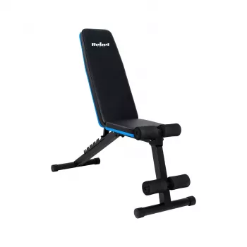Rebel ACTIVE sustiprintas nuožulnus treniruočių suolelis su kojų fiksatoriumi