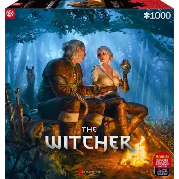 Good Loot Gaming Dėlionė: The Witcher – Ciri kelionė, 1000 dalių
