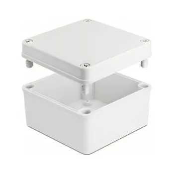 DeLOCK montažinis korpusas IP65 125 x 125 x 75 mm pilkas