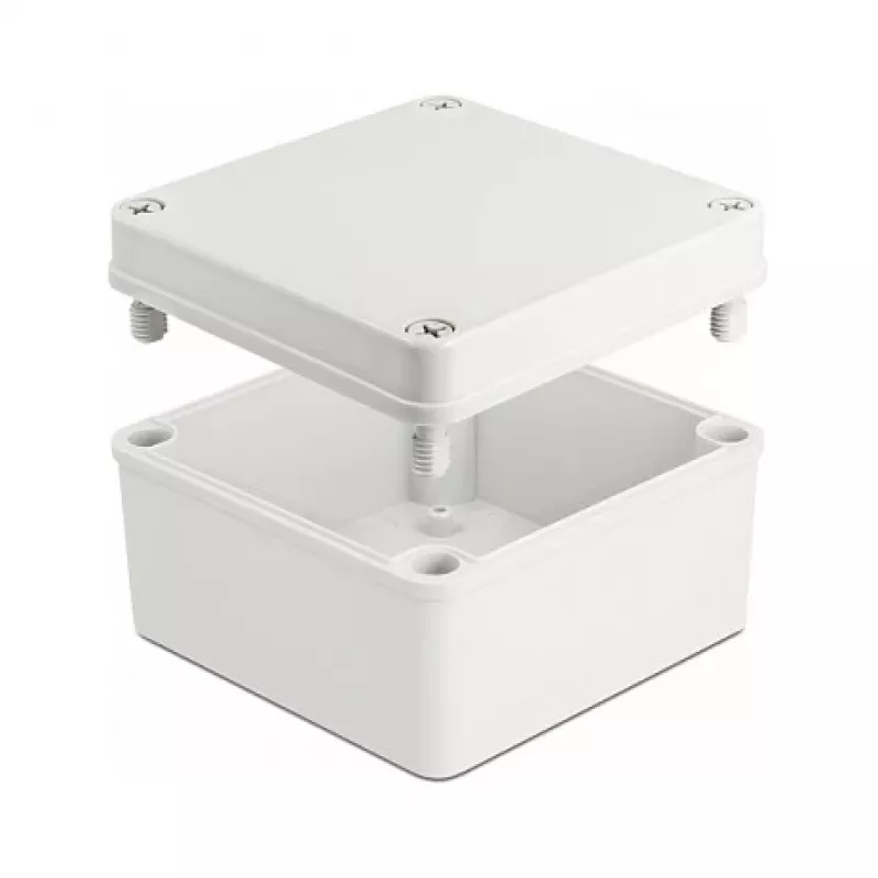 DeLOCK montažinis korpusas IP65 125 x 125 x 75 mm pilkas