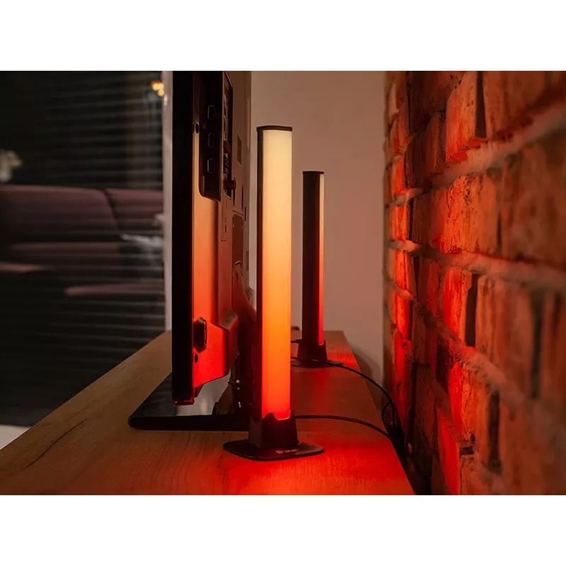 Tracer Smart Desk – LED stalinė lempa su RGB apšvietimu (2 vnt. pakuotė)