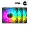 Gamemax KF300R BK korpuso ventiliatorius, juodas