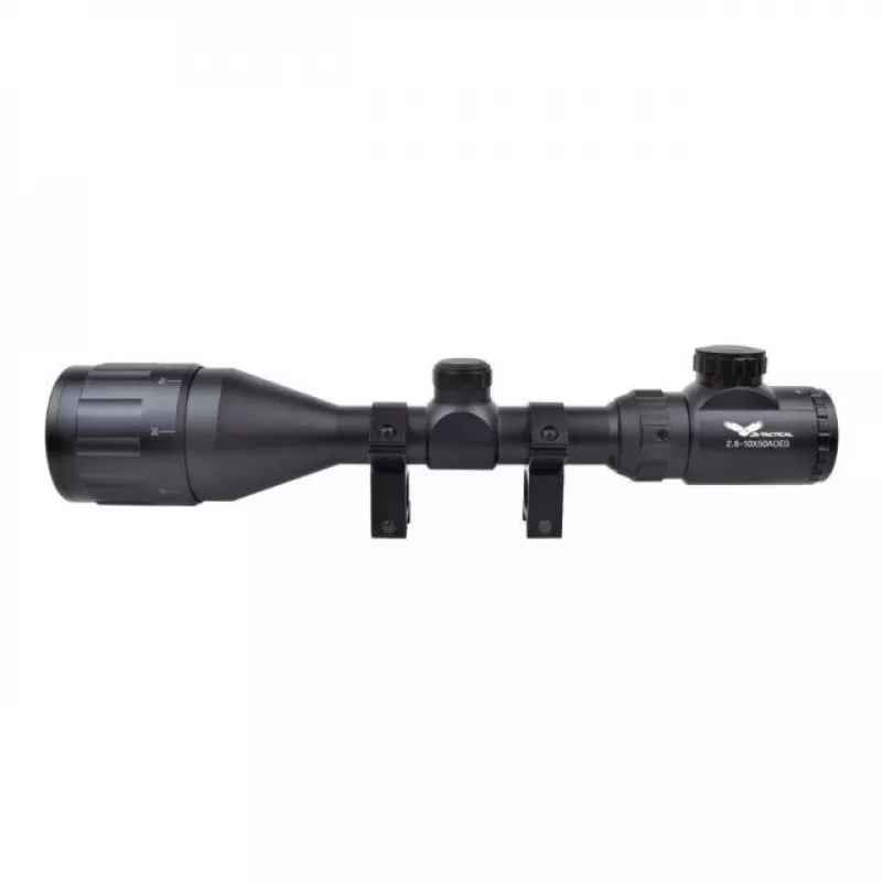 Taikiklis JS-Tactical 2.5-10x50 Mil-Dot su 22 mm bėgeliu