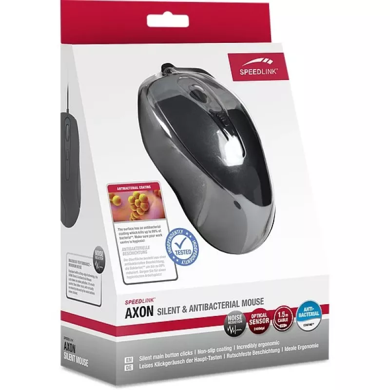 Pelė SPEEDLINK AXON Office dešinei rankai USB Type-A