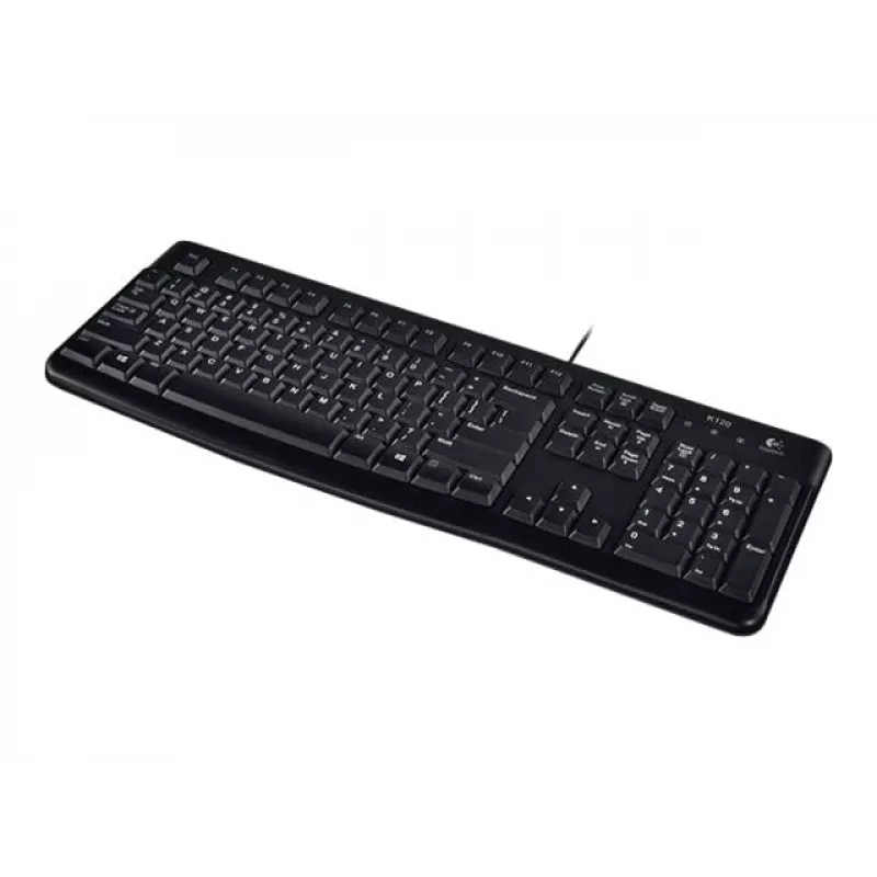 Pilno dydžio klaviatūra Logitech K120 laidinė USB