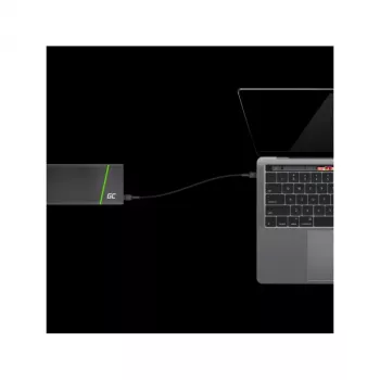 Green Cell KABGC31 USB 2.0 laidas USB C 0,3 m juodas