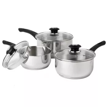 Keptuvių rinkinys Russell Hobbs RH00542EU7 – 3 vnt. nelimpančios keptuvės, tinkamos plauti indaplovėje