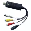 LogiLink USB 2.0 A/V Grabber, USB-A/M į 3x RCA + Mini-DIN5/F, juodas