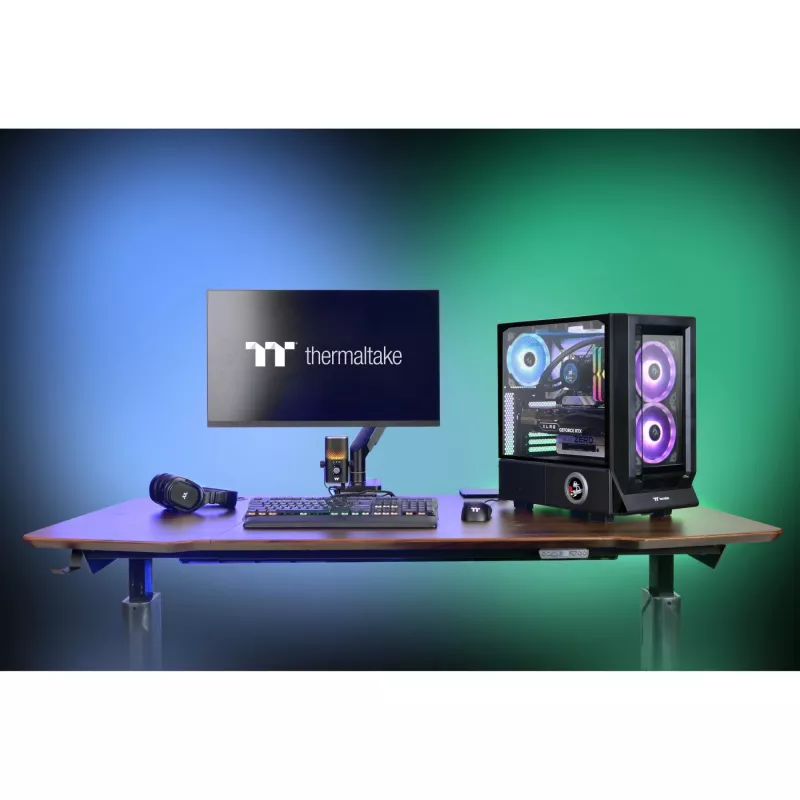 PC korpusas Thermaltake Ceres 350 MX Midi Tower juodas
