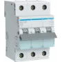 Automatinis jungiklis Hager MCN306, 6 A, C charakteristika, 3 moduliai