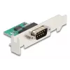 DeLOCK 90892 USB 2.0 į RS-232 keitiklis / kartotuvas / izoliatorius, nerūdijantis plienas, žalias
