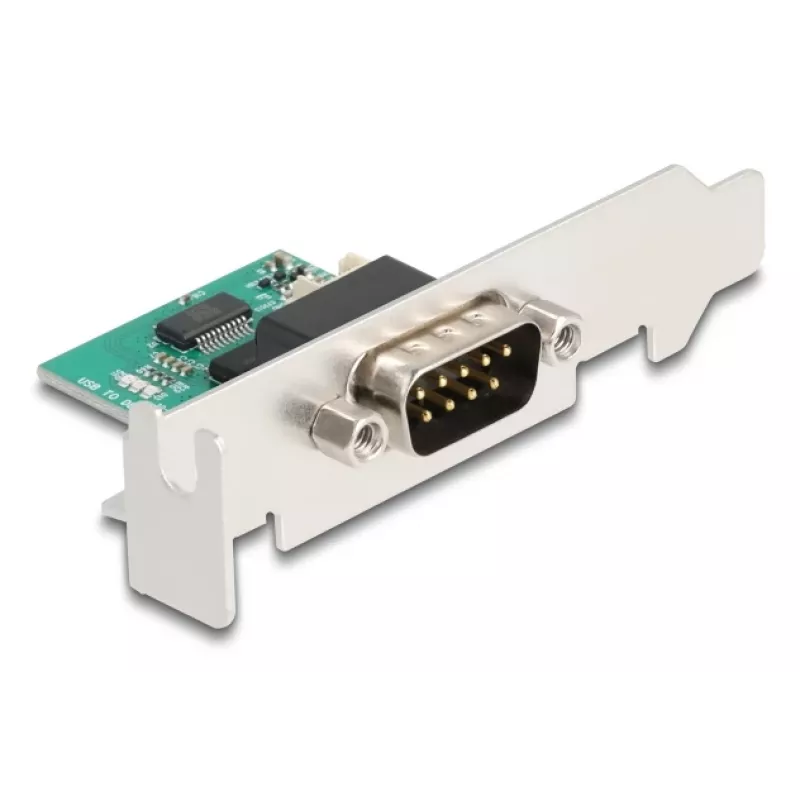 DeLOCK 90892 USB 2.0 į RS-232 keitiklis / kartotuvas / izoliatorius, nerūdijantis plienas, žalias
