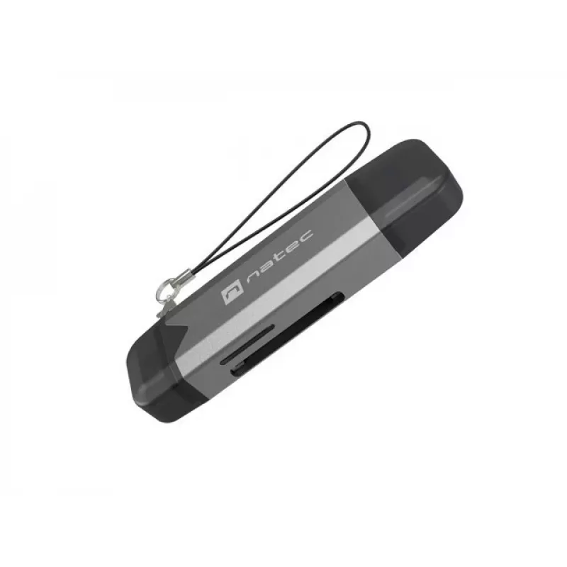 Kortelių skaitytuvas Natec Scarab 3 USB A/C SD/MICRO USB 3