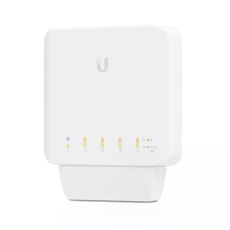 Ubiquiti UniFi Switch Flex (3 vienetų pakuotė) Valdomas L2 Gigabit Ethernet (10/100/1000) maitinimas per Ethernet (PoE) baltas